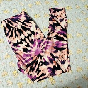 LuLaRoe Multicolor Tie-Dye Leggings